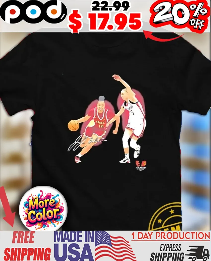 Paige Bueckers vs JuJu Watkins Basketball signature vintage shirt Paige Bueckers vs JuJu Watkins Basketball signature vintage shirt