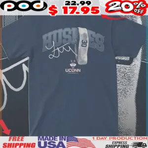 UConn Huskies 30 basketball Mascot Shirt