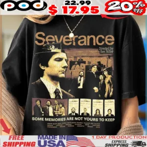Severance Tv Show Some Momories Are Not Yours To Keep Lumon Industries Vintage Graphic Shirt