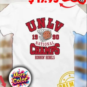 UNLV Runnin’ Rebels 1990 National Champs runnin’ Rebels Sport Shirt