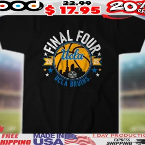 Ucla Bruins Basketball 2025 Women's Final Four Shirt