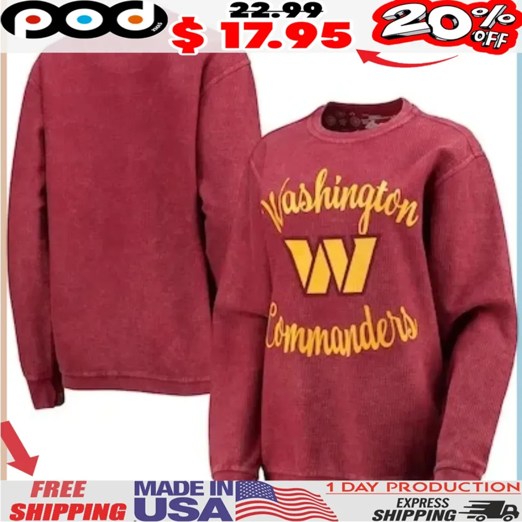 Washington Commanders Women's G-III 4Her by Carl Banks Team Logo Graphic Shirt