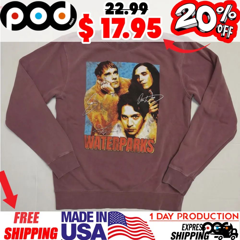 Waterparks Band Mens Rock Emo Punk Signature Shirt