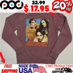 Waterparks Band Mens Rock Emo Punk Signature Shirt