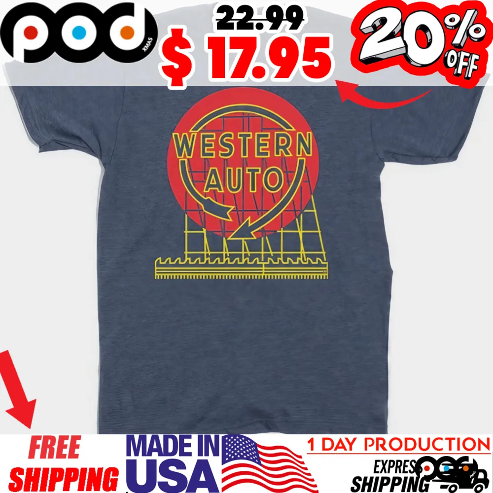 Western Auto Kc Sign Retro Logo Shirt