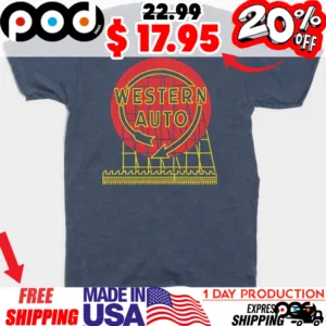 Western Auto Kc Sign Retro Logo Shirt