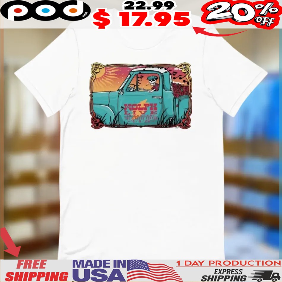 Wolph Live The Ecology Center, San Juan Capistrano, CA Apr 6 2025 Tour Shirt Wolph Live The Ecology Center, San Juan Capistrano, CA Apr 6 2025 Tour Shirt