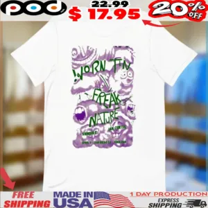 Worn Tin Freak Nature April 5 2025 San Diego CA Shirt