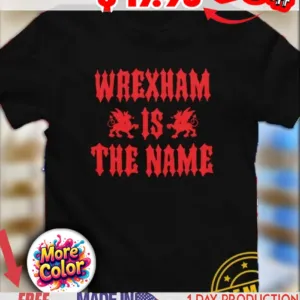 Wrexham AFC is the name shirt
