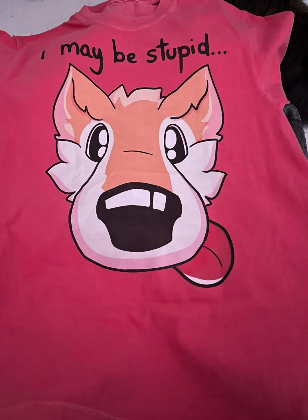 I May Be Stupid Silly Fox Shirt
