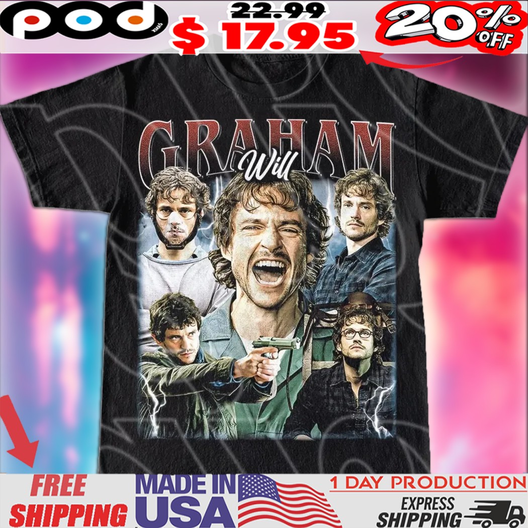 Will Graham Vintage Bootleg Style Shirt