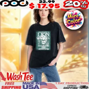 You've Got A Lion Inside Of Those Lungs So Get Up And Praise The Lord Christian Vintage Shirt