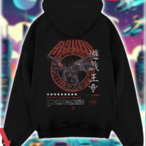 Yu-Gi-Oh! Red-Eyes Darkness Dragon Vintage Anime Streetwear Shirt