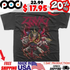 Zenki Anime Vintage Japanese Manga Retro Shirt