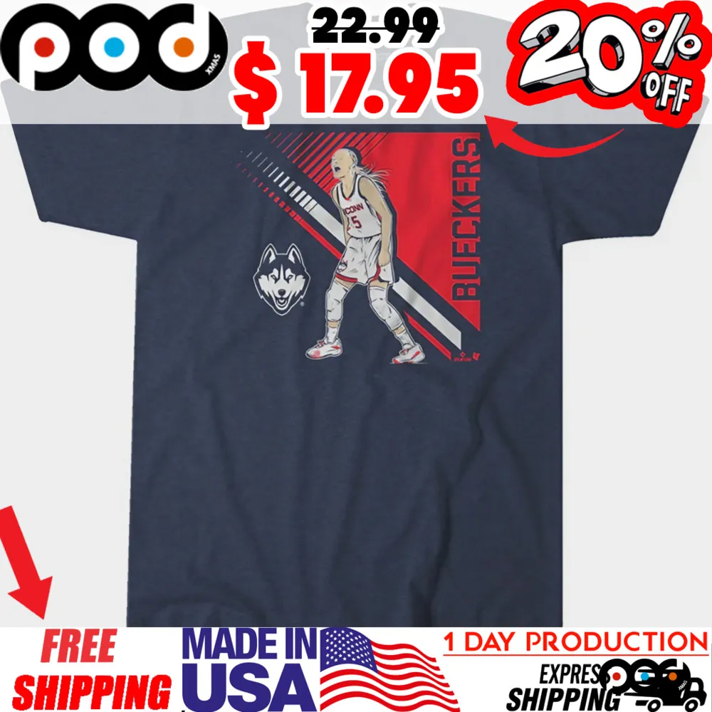 aige Bueckers Superstar 2.0 UConn Basketball Husky Logo Shirt