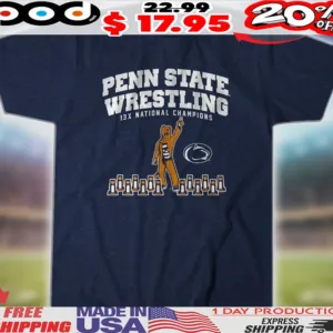 Penn State Wrestling 13x National Champions Shirt