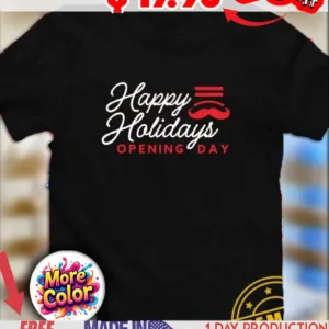 Happy Holidays Opening Day Cincinnati Baseball shirt