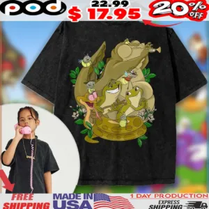 Louis The Princess and the Frog Animated For Kids Shirt