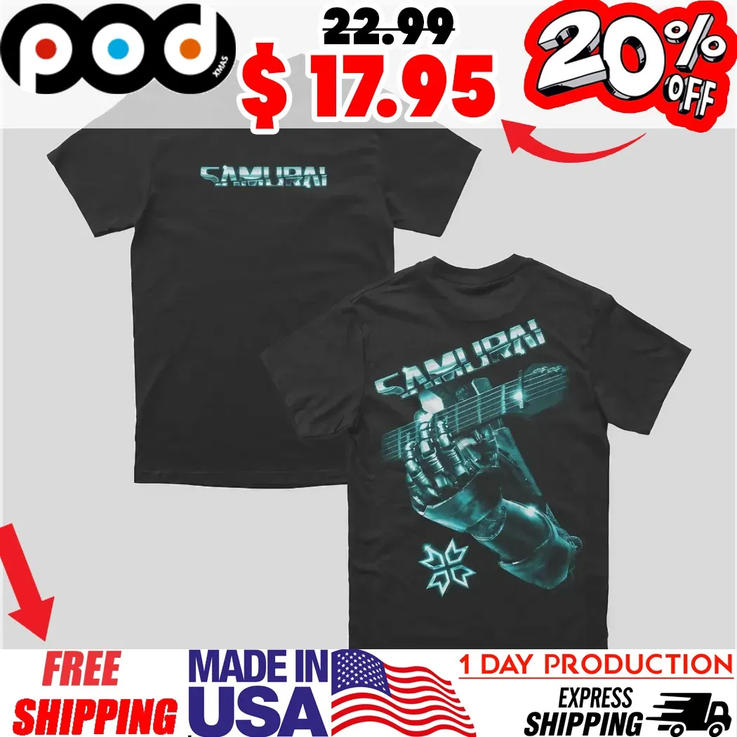 Cyberpunk 2077 - Samurai Retro Rock Band Tee