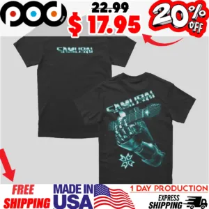 Cyberpunk 2077 - Samurai Retro Rock Band Tee