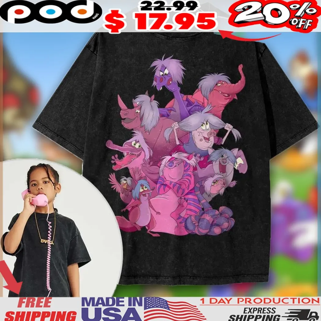 Madam Mim The Sword in the Stone Animated For Kids Shirt