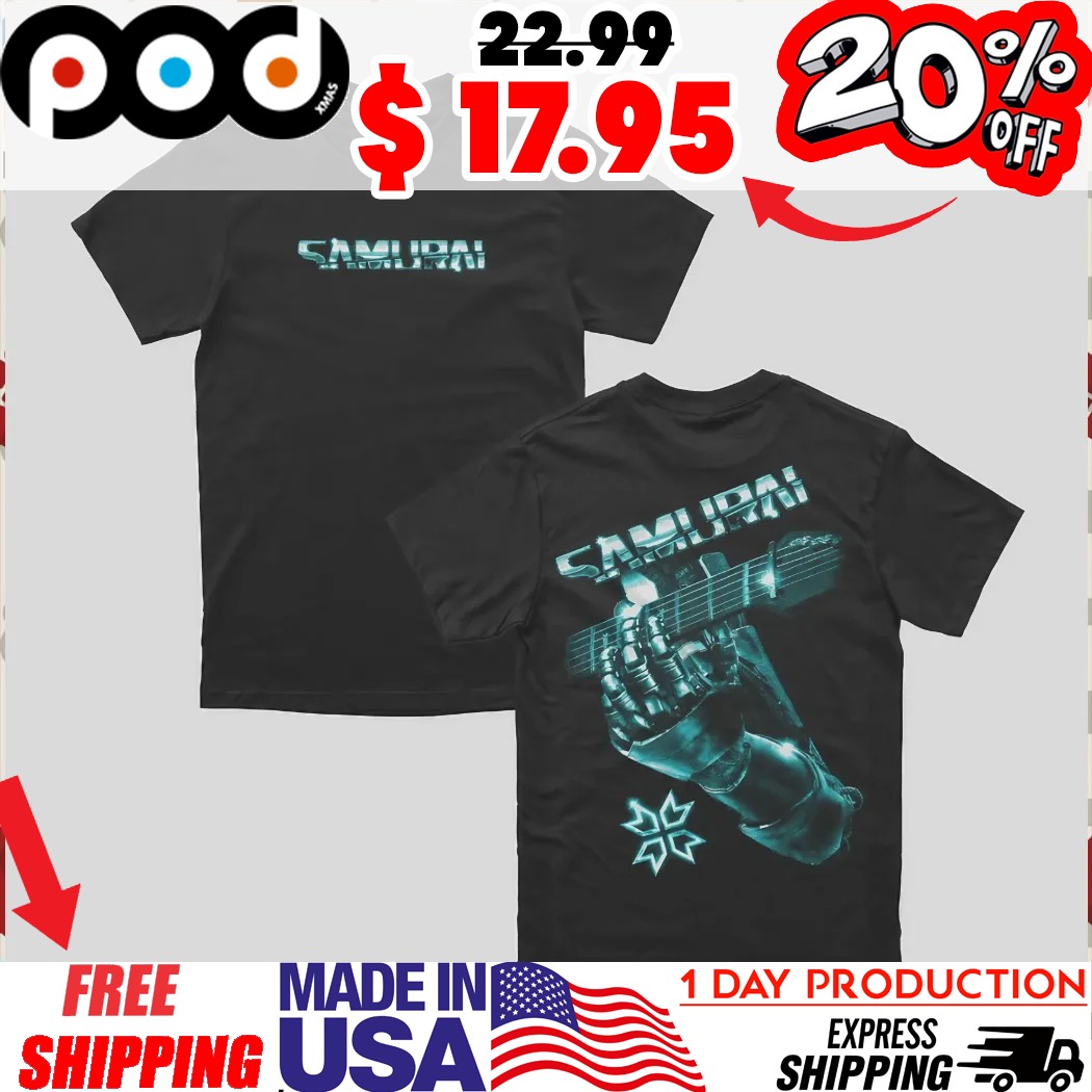 Cyberpunk 2077 - Samurai Retro Rock Band Tee