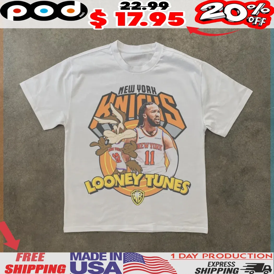 Looney Tunes X Nba Knicks New York Basketball Shirt