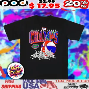2025 NCAA National Champions Florida Gators men’s basketball logo shirt