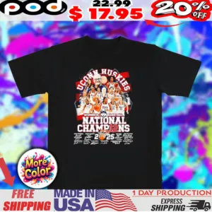2025 National Champions UConn Huskies all team signature mascot shirt