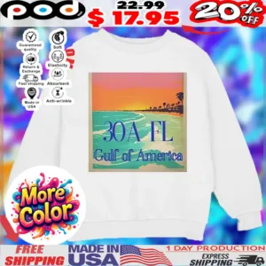 30A FL Gulf of America Sunset shirt