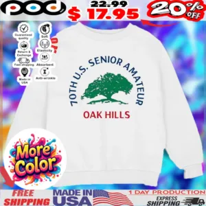 70th U S Senior Amateur Levelwear Oak Hills Tree Shirt