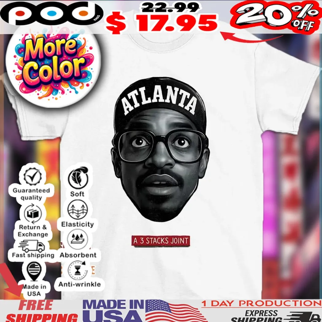 A 3 Staks Joint Atlanta big head 2025 shirt