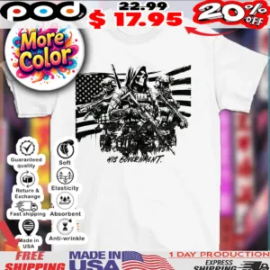 A patriot must always be ready to defend his country against his government flag shirt