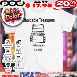 Affordable Treasures Paducah KY est 2021 shirt