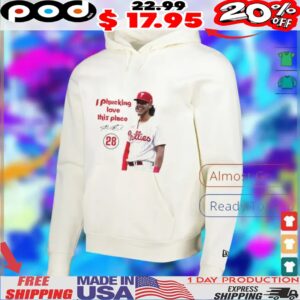 Alec Bohm I phucking love this place signature shirt