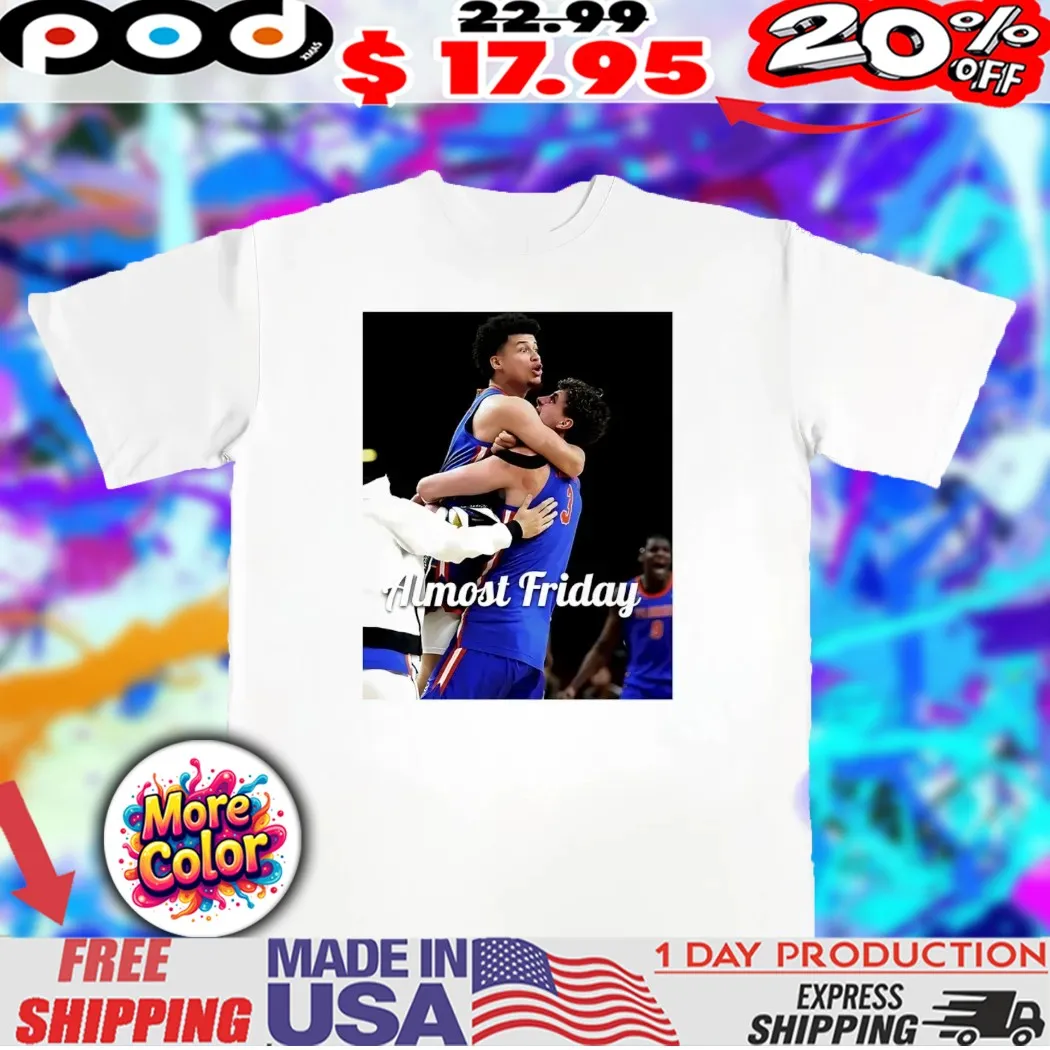 Almost Friday Florida Gators Hug Photo shirt