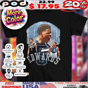 Anthony Edwards Minnesota Timberwolves NBA basketball player notorious 4
