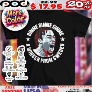 Anthony Elanga gimme gimme gimme a winger from Sweden Wembley 2025 shirt