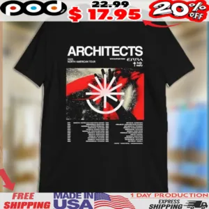 Architects 2025 North American Tour Dates The Sky The Earth And All Between Shirt