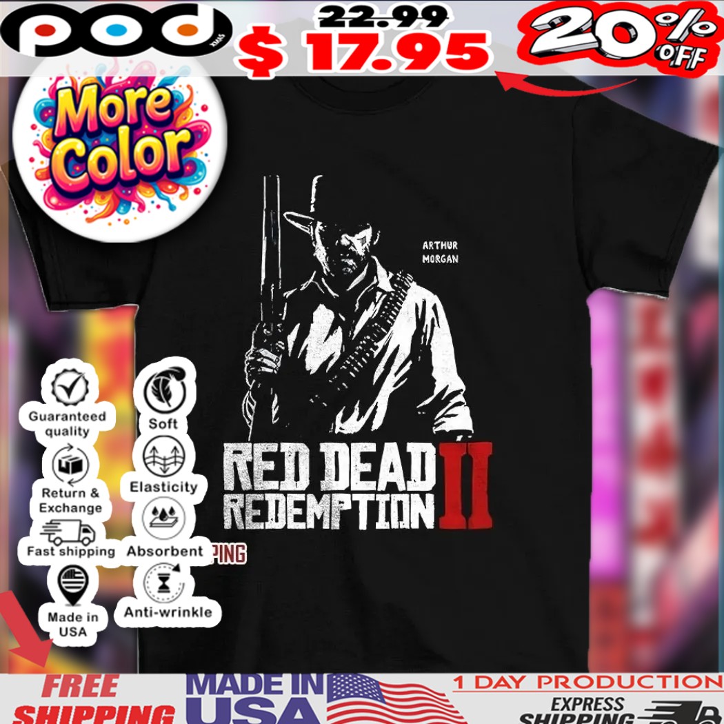 Arthur Morgan Red Dead Redemption II retro shirt Arthur Morgan Red Dead Redemption II retro shirt