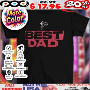 Atlanta Falcons NFL football best dad 2025 logo shirt