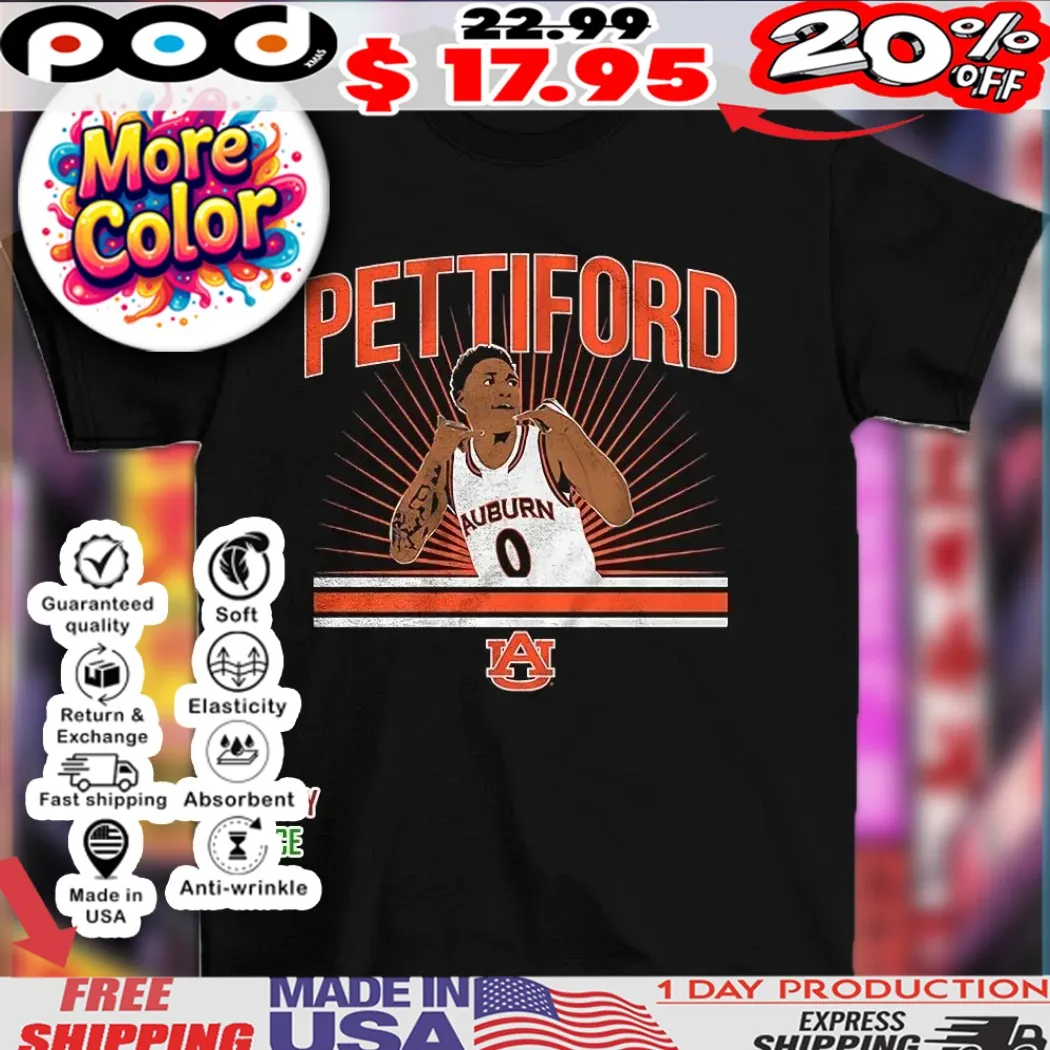 Auburn Tigers Tahaad Pettiford call sign 2025 shirt