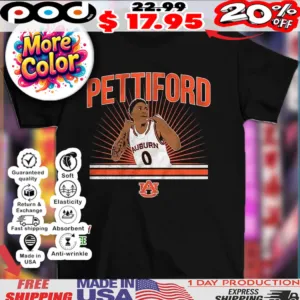 Auburn Tigers Tahaad Pettiford call sign 2025 shirt