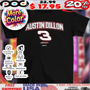 Austin Dillon no 3 Nascar retro shirt