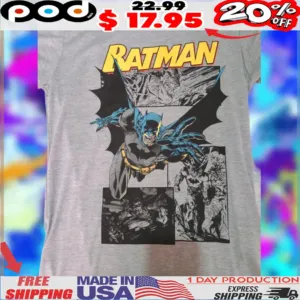 BATMAN DRIP GOES HARD Collage 2025 Shirt