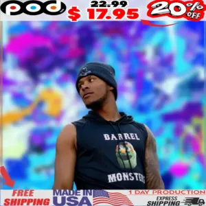 Barrel Monster Baseball Streetwear Sesame Street 2025 Shirt