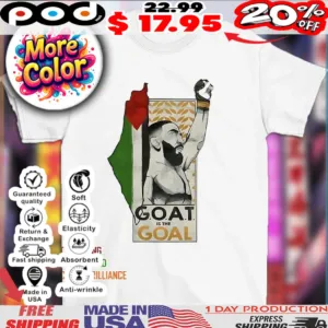 Belal Muhammad goat is the goal 2025 shirt