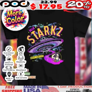 Billie Starks faster than light shirt