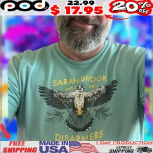 Blue Kestrel Sarah Shook And The Disarmer Shirt