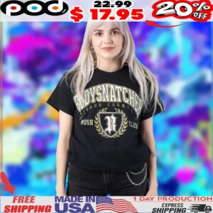 Bodysnatcher Brevard County Fl Mosh Club Logo Vintage Shirt
